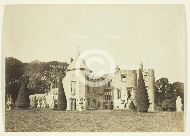 Untitled (The Corner House, built by Norman Shaw, side view), 1869. Creator: Unknown.