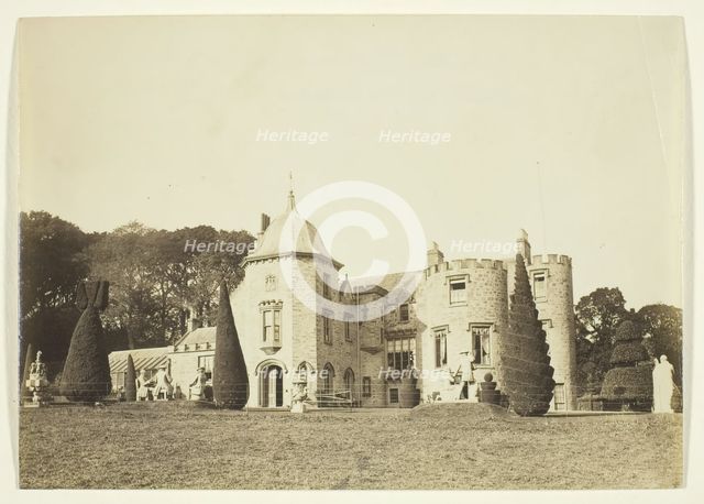 Untitled (The Corner House, built by Norman Shaw, side view), 1869. Creator: Unknown.