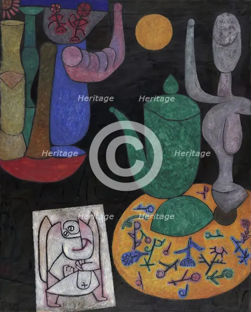 Untitled (The Last Still Life), 1940. Artist: Klee, Paul (1879-1940)