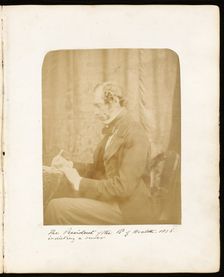 Untitled (The President of the Board of Health), 1856. Creator: Unknown