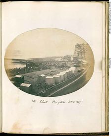 Untitled (The Wreck, Brighton), October 8, 1857. Creator: Unknown