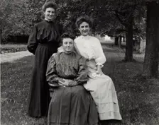 Untitled (Three Women), c1900, printed 1980. Creator: Unknown