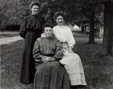 Untitled (Three Women), c1900, printed 1980. Creator: Unknown