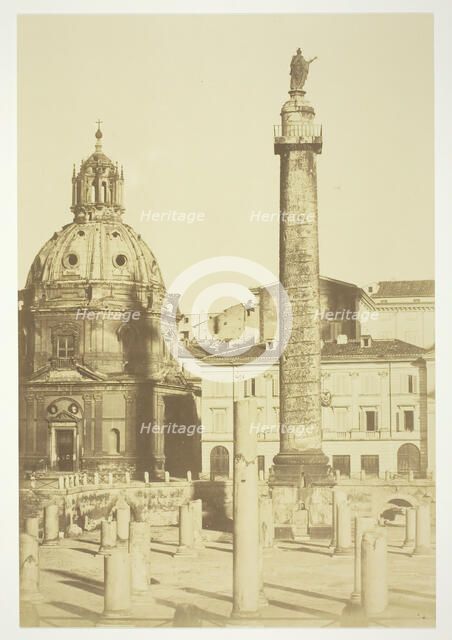 Untitled (Trajan's Column), c. 1857. Creator: Robert MacPherson.