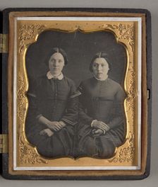 Untitled (Two Women), 1839/60. Creator: Unknown