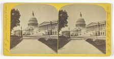 Untitled (United States Capitol Building, Washington D.C.), late 19th century. Creator: J F Jarvis