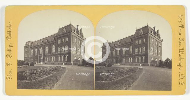 Untitled [United States Department of Agriculture Building, Washington, D. C.], late 19th century.  Creator: Charles. S. Cudlip.