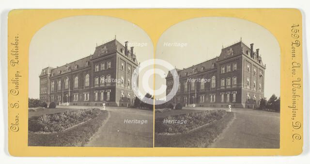 Untitled [United States Department of Agriculture Building, Washington, D. C.], late 19th century.  Creator: Charles. S. Cudlip.