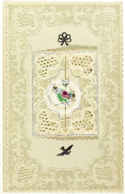 Untitled Valentine (Bouquet), 1855/60. Creator: George Kershaw.