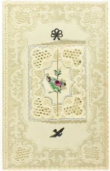 Untitled Valentine (Bouquet), 1855/60. Creator: George Kershaw