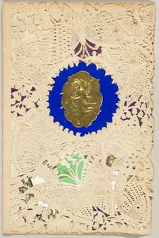 Untitled Valentine (Cupid and Butterflies), 1860/69. Creator: Berlin & Jones