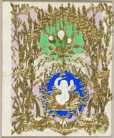 Untitled Valentine (Cupid Enthroned), 1860. Creator: Thomas Wood