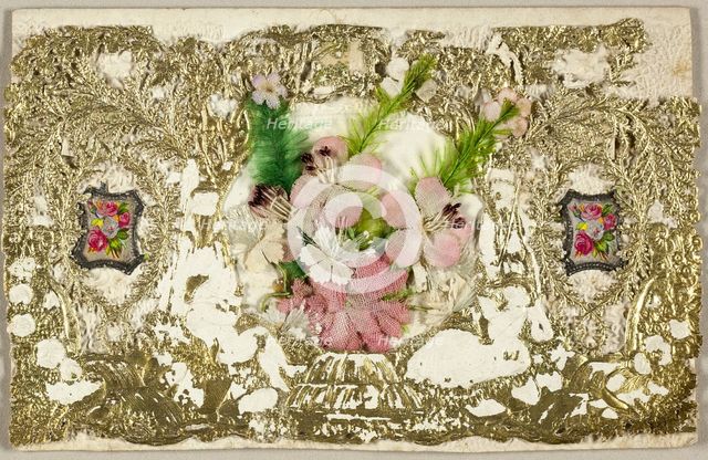 Untitled Valentine (Country Couples), 1860/69. Creator: Berlin & Jones.