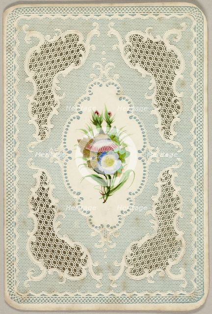 Untitled Valentine (Flowers), 1840/50. Creator: Unknown.