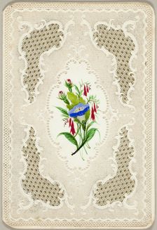 Untitled Valentine (Flowers), 1840/50. Creator: Unknown