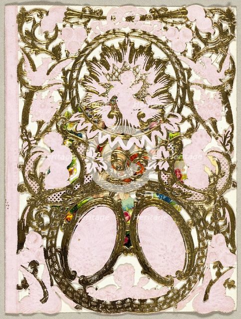 Untitled Valentine (Putti), 1850/59. Creator: Mullord Brothers.