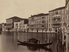 Untitled (Venetian Gondola), late 19th Century. Creator: Unidentified Photographer