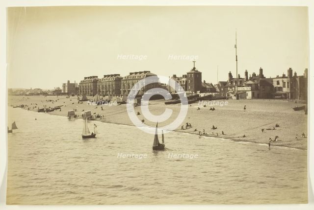 Untitled (Victoria Parade, Deal), 1850-1900. Creator: Unknown.