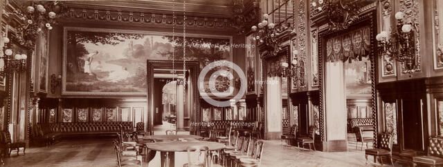 (Untitled, View of Interior, Nice, France), between 1880 and 1890. Creator: Jean Gilletta.