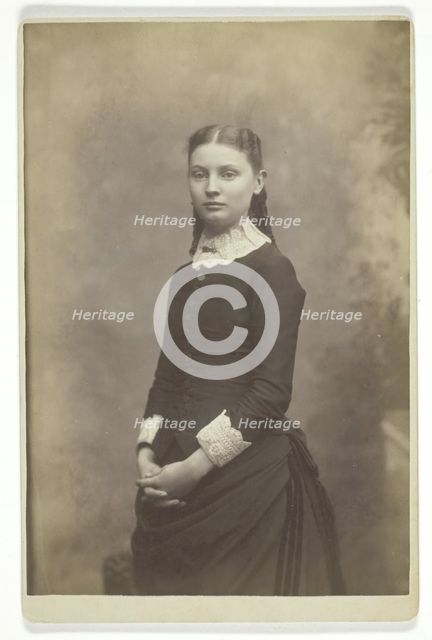Untitled (Young Girl), 1876/99. Creator: Alexander Hesler.