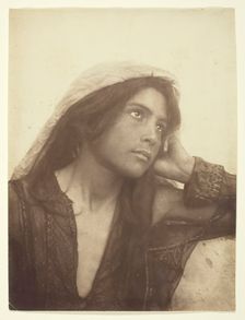 Untitled [young woman], c. 1890. Creator: Count Wilhelm von Gloeden