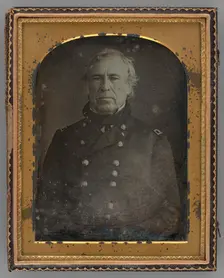 Untitled (Zachary Taylor, 12th President), 1849. Creator: Alexander Beckers