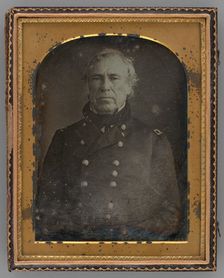 Untitled (Zachary Taylor, 12th President), 1849. Creator: Alexander Beckers