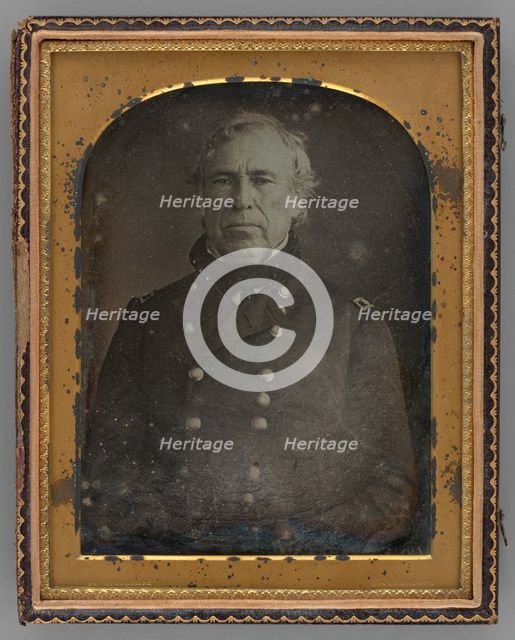 Untitled (Zachary Taylor, 12th President), 1849. Creator: Alexander Beckers.