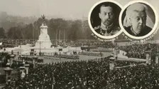 Unveiling of the Victoria Memorial, London, 16 May 1911. Creator: Unknown
