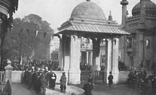 Unveiling of the Indian Memorial Gateway by the Maharaja of Patiala, 26th October 1921 (1939)
