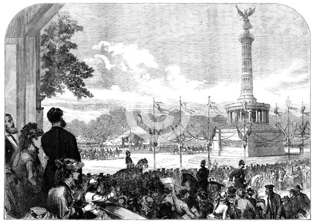 Unveiling the Sedan Column of Victory at Berlin, 1873. Creator: Unknown.