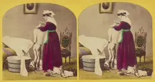 Unveiling the Statue of Young America., 1870. Creator: M.M. Griswold