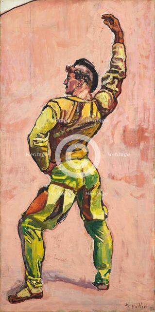 Unanimity (The oath). Swearer, 1913. Creator: Hodler; Ferdinand (1853-1918).