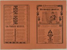 Unas lindas mañanitas a las muchachas bonitas (A Lovely Serenade for the Pretty Ladies), n.d. Creator: José Guadalupe Posada
