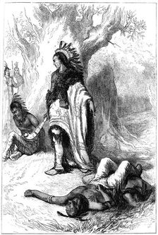 Uncas and Miantonomoh, 1643 (c1880)