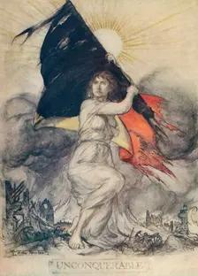 Unconquerable c1914, (1914). Artist: Arthur Rackham