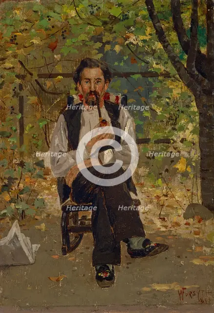 Uncle Con (Conley Highland), 1881. Creator: William Forsyth.