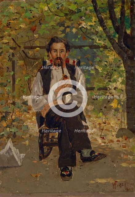 Uncle Con (Conley Highland), 1881. Creator: William Forsyth.