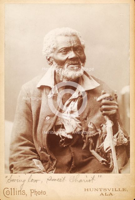Uncle Harmon Vann, 104 years old, Huntsville, Ala., 1898. Creator: Collins.