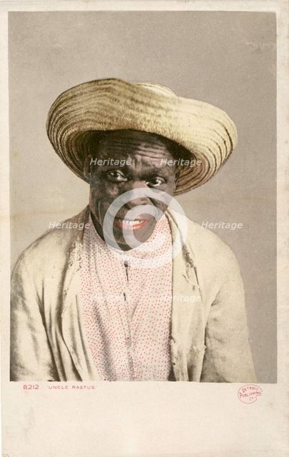 Uncle Rastus, ca.1898 - 1931. Creator: Detroit Publishing Company.