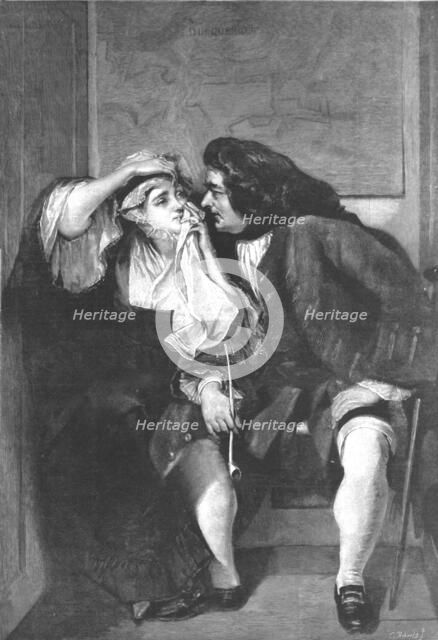 ''Uncle Toby and the Widow Wadman'; after C.R.Leslie, R.A. C.1830', 1890. Creator: Unknown.