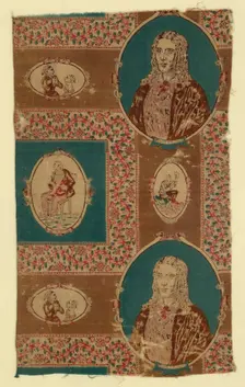 Uncle Tom's Cabin (Furnishing Fabric), United States, after 1852. Creator: Unknown