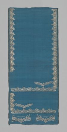 Uncut Waistcoat, France, 1750s/60s. Creator: Unknown