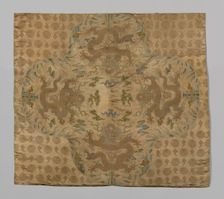 Uncut Yardage (Dress Fabric), China, Kangxi period, Qing dynasty (1644-1911), 1700/25. Creator: Unknown