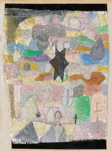 Under a Black Star, 1918. Creator: Paul Klee