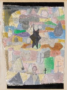 Under a Black Star, 1918. Creator: Paul Klee