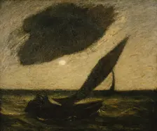 Under a Cloud, ca. 1900. Creator: Albert Pinkham Ryder