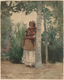 Under a Palm Tree, 1886. Creator: Winslow Homer