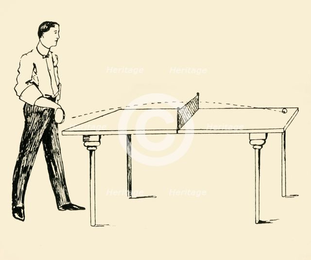 'Under-Hand Fore-Hand Drive', 1902. Creator: Unknown.