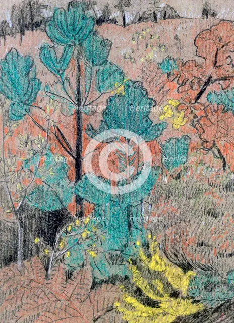 'Under Wood', c1883-1927. Artist: Paul Serusier